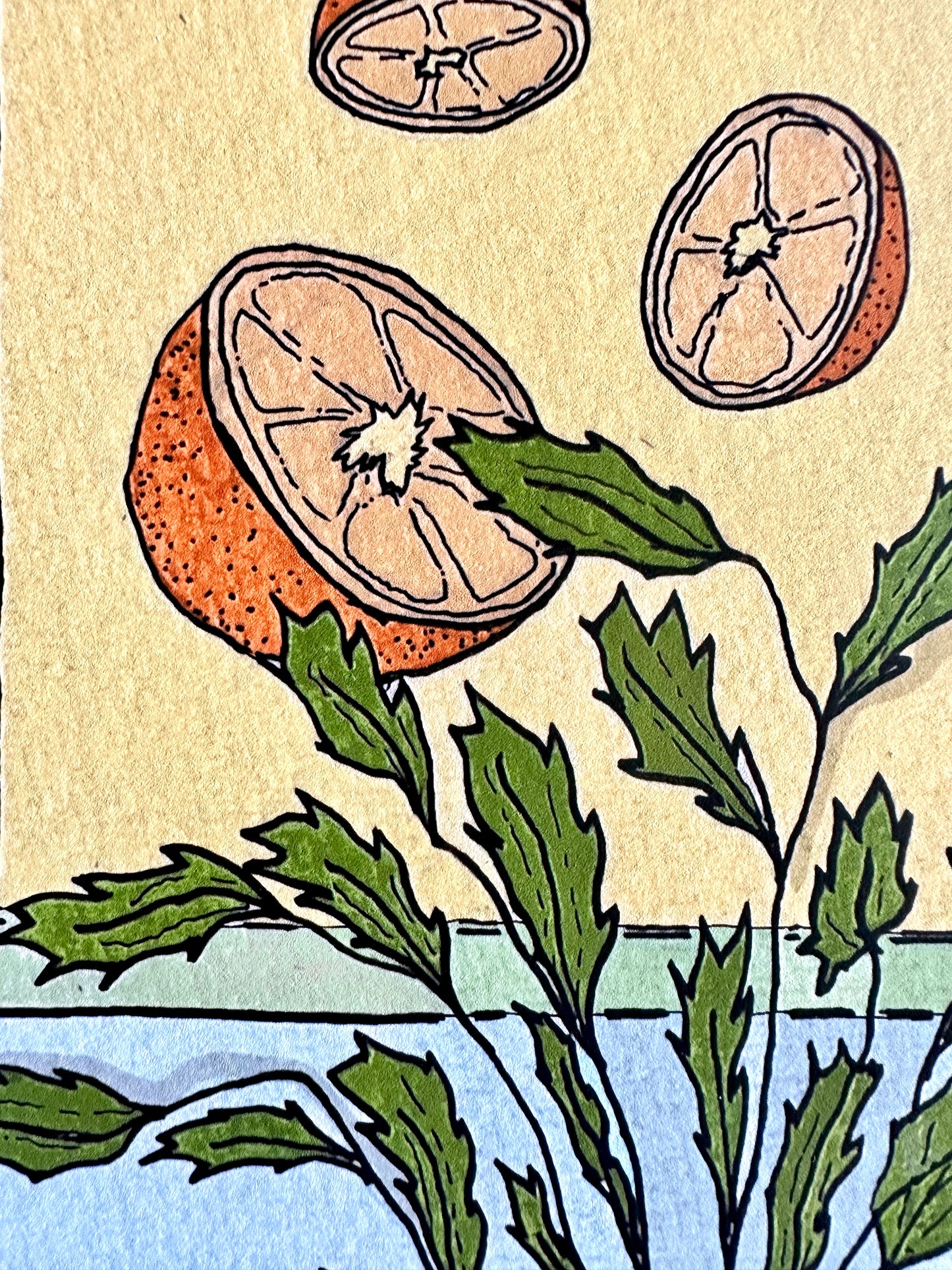 Checkered Vase Print