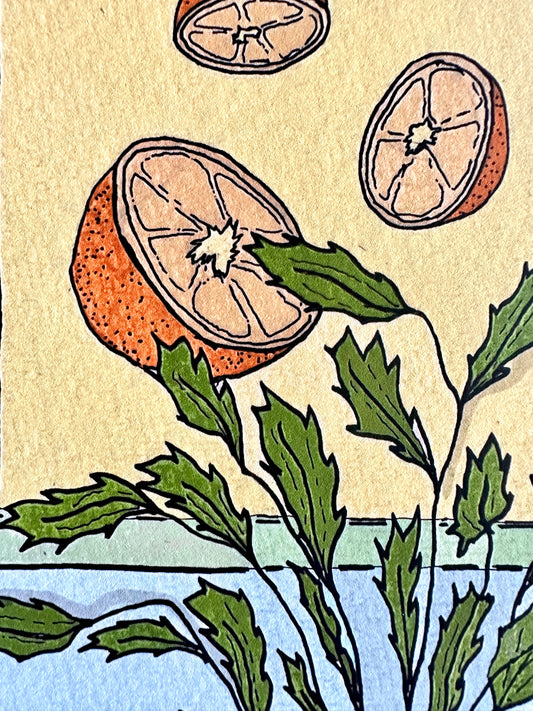 Checkered Vase Print